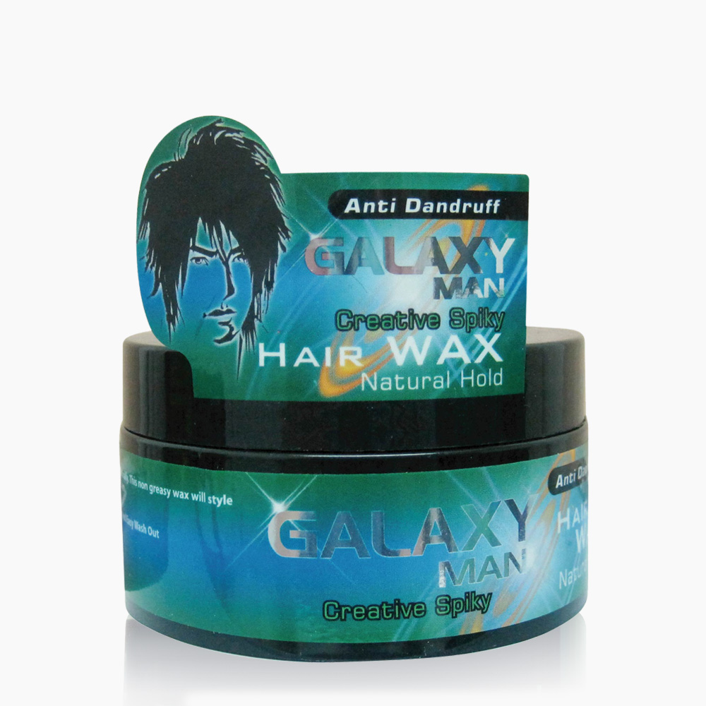 GALAXY MAN Hair Wax “Natural Hold” – Creative Spiky – IVY Beauty Corporation